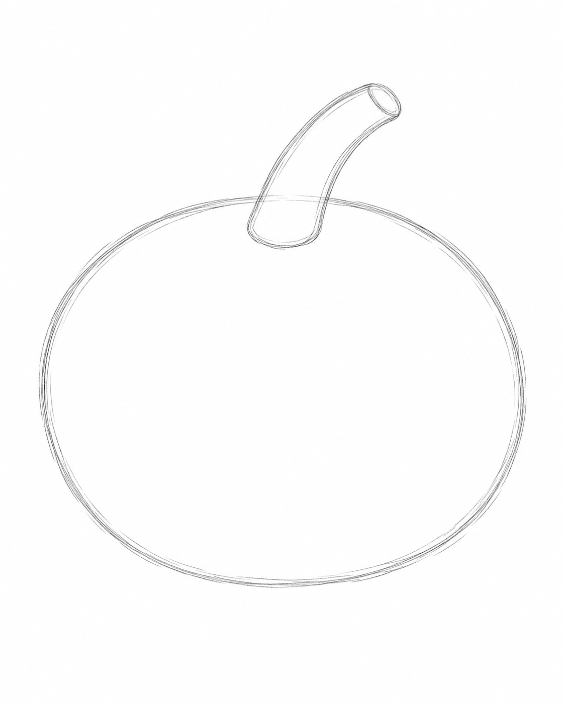 Stage 1: Outline the Body and Stem