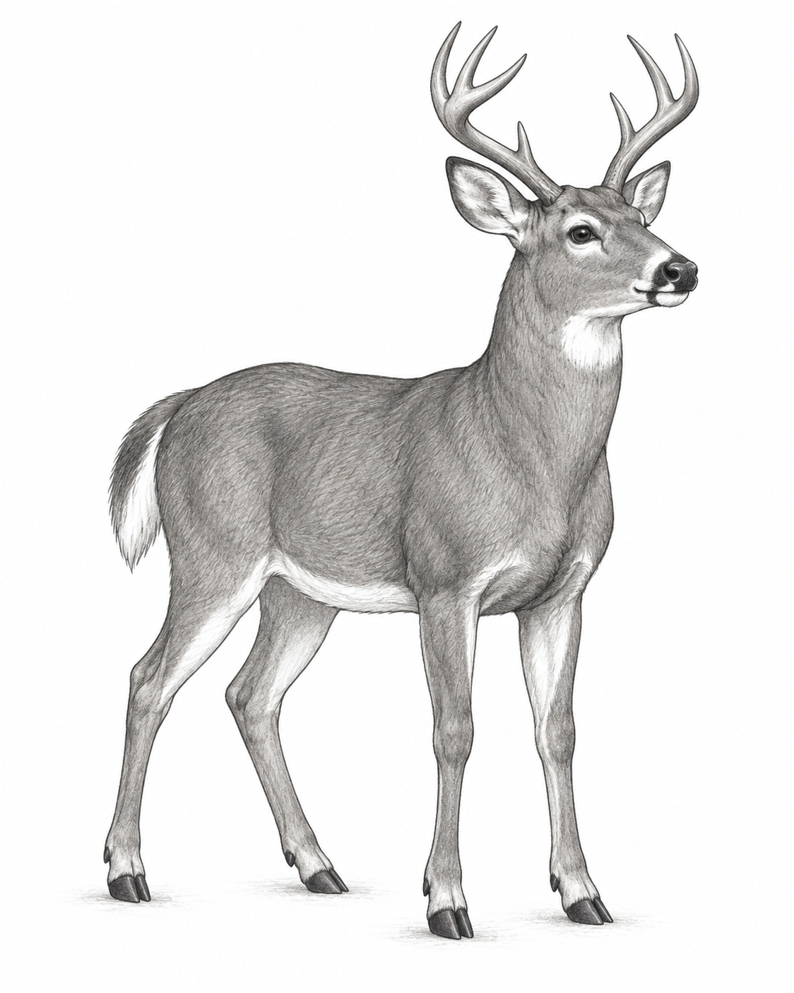 Stage 4: Finish the Pencil Drawing