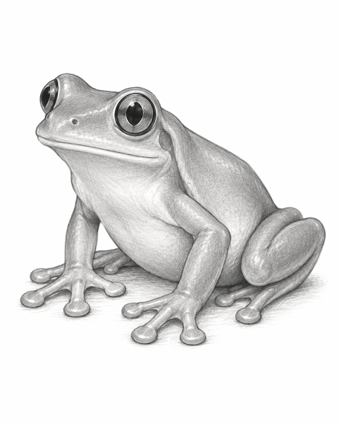 Stage 4: Finish the Shaded Frog