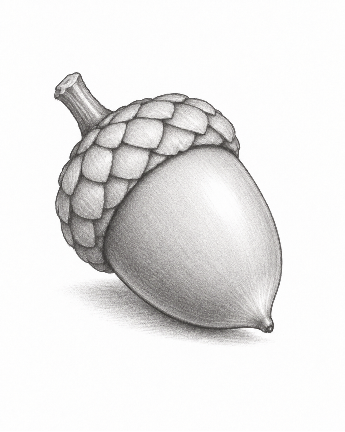 Stage 4: Finish the Pencil Drawing