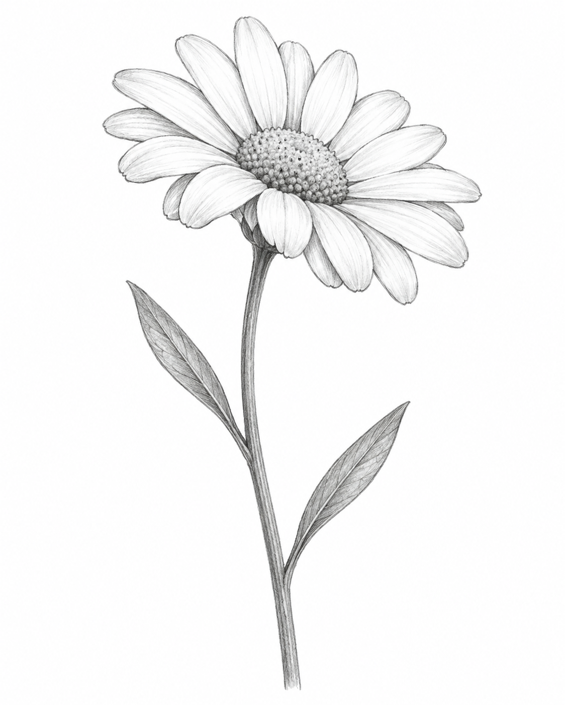 Stage 4: Finish the Pencil Drawing